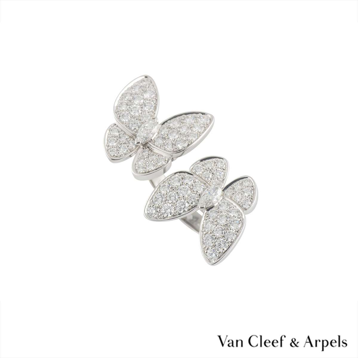 van cleef butterfly ring